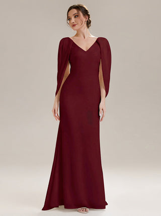 Strapless Deep V-Neck High Stretch Fishtail Evening Dresses