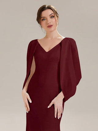 Strapless Deep V-Neck High Stretch Fishtail Evening Dresses