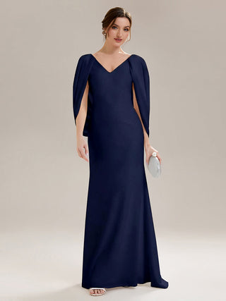 Strapless Deep V-Neck High Stretch Fishtail Evening Dresses
