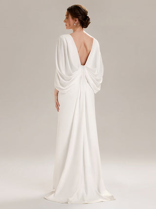 Strapless Deep V-Neck High Stretch Fishtail Evening Dresses
