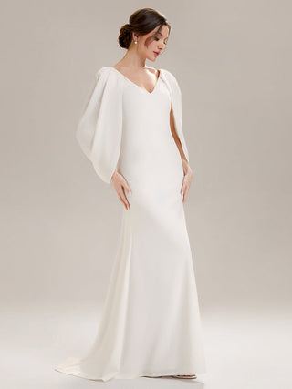 Strapless Deep V-Neck High Stretch Fishtail Evening Dresses