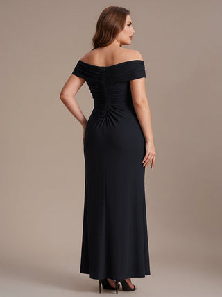 Sleeveless Multi-way V-neck High Stretch Sheath Maxi Evening Dresses