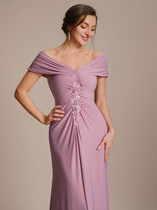 Sleeveless Multi-way V-neck High Stretch Sheath Maxi Evening Dresses