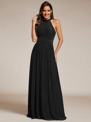 Strapless Halter Neck High Stretch A-Line Floor Length Evening Dresses