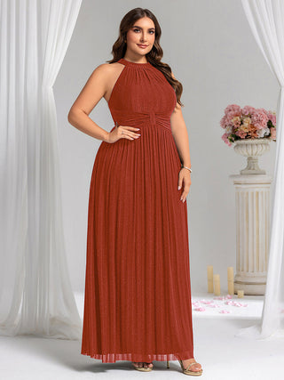Strapless Halter Neck High Stretch A-Line Floor Length Evening Dresses