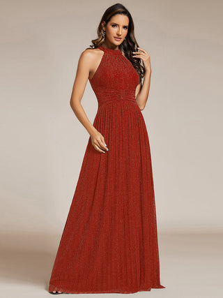 Strapless Halter Neck High Stretch A-Line Floor Length Evening Dresses