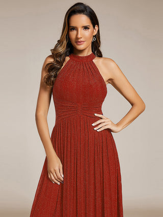 Strapless Halter Neck High Stretch A-Line Floor Length Evening Dresses