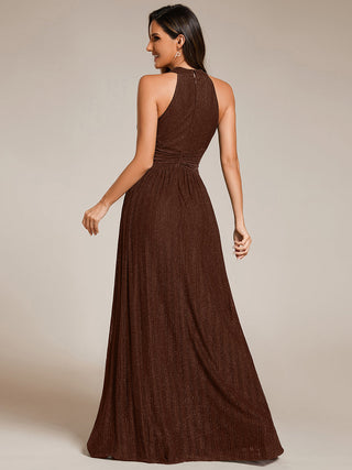 Strapless Halter Neck High Stretch A-Line Floor Length Evening Dresses