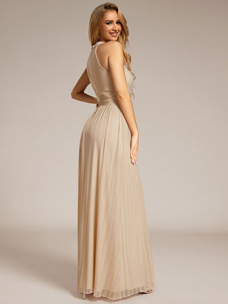 Strapless Halter Neck High Stretch A-Line Floor Length Evening Dresses
