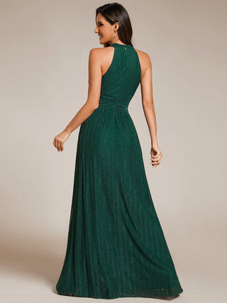 Strapless Halter Neck High Stretch A-Line Floor Length Evening Dresses