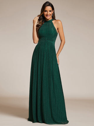 Strapless Halter Neck High Stretch A-Line Floor Length Evening Dresses