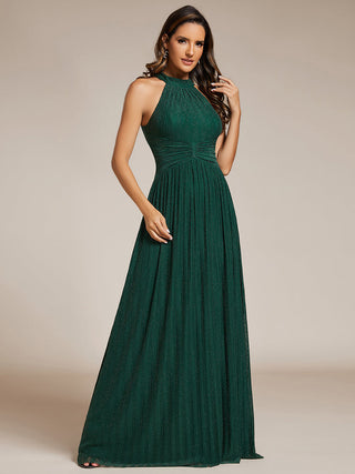 Strapless Halter Neck High Stretch A-Line Floor Length Evening Dresses