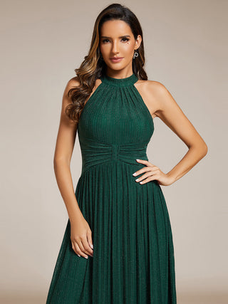 Strapless Halter Neck High Stretch A-Line Floor Length Evening Dresses