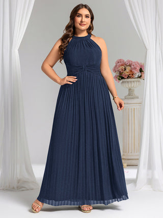 Strapless Halter Neck High Stretch A-Line Floor Length Evening Dresses
