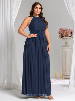 Strapless Halter Neck High Stretch A-Line Floor Length Evening Dresses