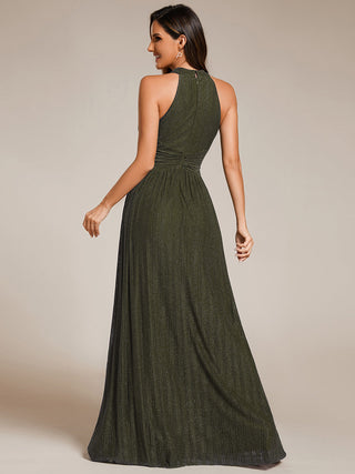 Strapless Halter Neck High Stretch A-Line Floor Length Evening Dresses