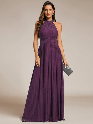 Strapless Halter Neck High Stretch A-Line Floor Length Evening Dresses