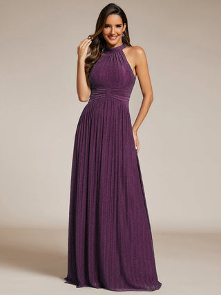 Strapless Halter Neck High Stretch A-Line Floor Length Evening Dresses