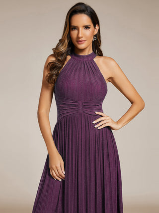 Strapless Halter Neck High Stretch A-Line Floor Length Evening Dresses