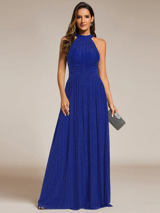 Strapless Halter Neck High Stretch A-Line Floor Length Evening Dresses