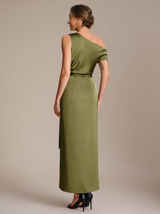 Short Sleeve Off-Shoulder Non-Stretch A-Line Evening Tops