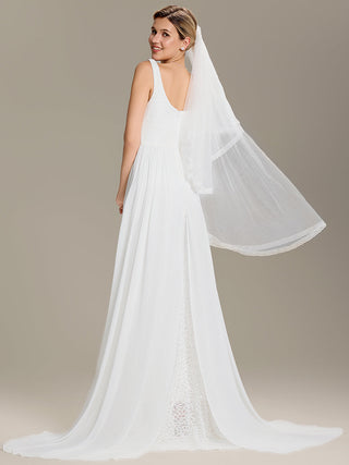 Sleeveless Sweetheart Neck Fishtail Sequin Backless Wedding Dresses
