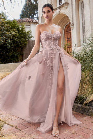 FELICITY LACE SWEETHEART TULLE GOWN