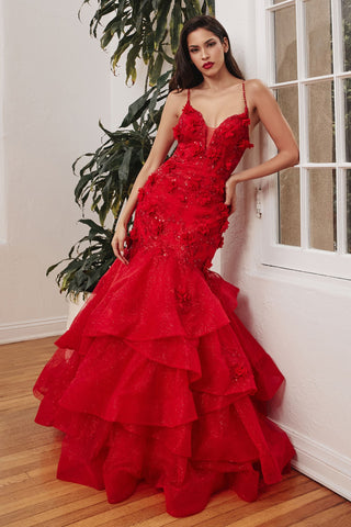 The Red Mermaid Dress