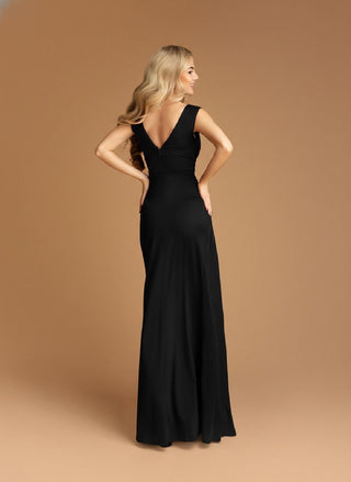 Isabella Elegant Occasion Dress in Black