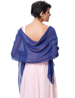 Chiffon stole in All Colors