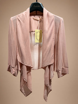 Short Jacket in Dusty Pink