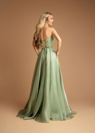 Nancy Strapless Evening Dress product photo 2